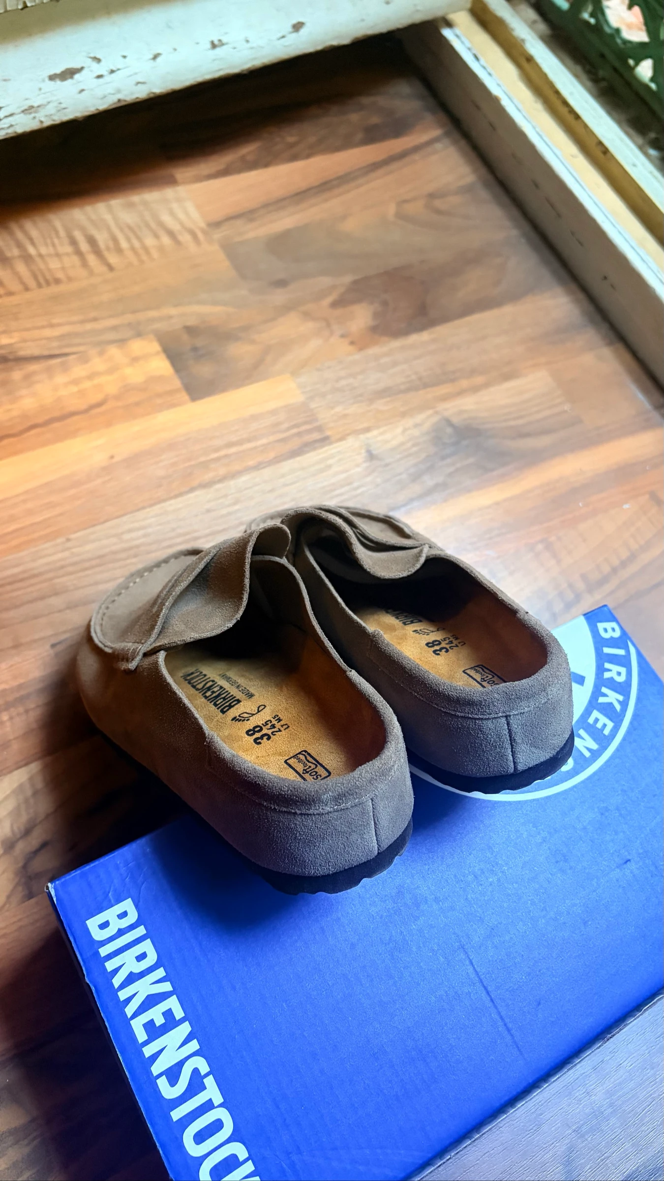 Birkenstock Naples taupe beige gris – photo 4